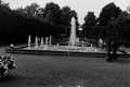 Wasserspiele im Rosengarten